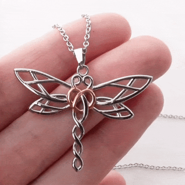 Cardwelry Dragonfly Necklace - CARDWELRY