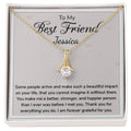 CARDWELRYJewelryPersonalized Gift To My Best Friend - Alluring Beauty Necklace
