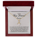 CARDWELRYJewelryPersonalized Gift To My Best Friend - Alluring Beauty Necklace