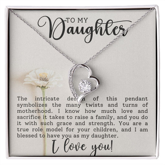 CARDWELRYJewelryTo My Daughter, I am Blessed To Have You, Forever Love CardWelry Gift