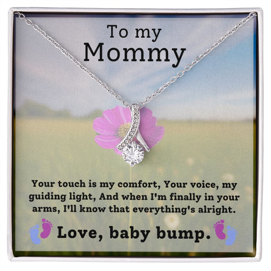 CARDWELRYJewelryTo My Mommy, Your Touch Is My Comfort Alluring Beauty CardWelry Gift