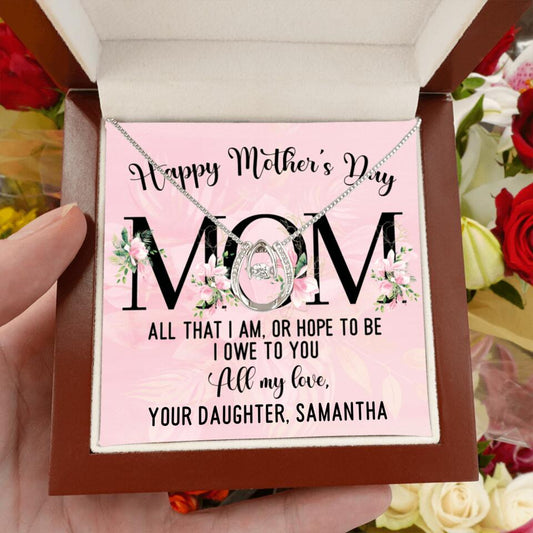 Personalized Mother's Day Necklace Gifts With Luxury Box (W/LED)