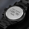 CardWelry Every Second I Love You More Watch for Him Jewelry