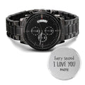 CardWelry Every Second I Love You More Watch for Him Jewelry