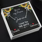 CardWelry Gift for Girlfriend I Love You Always to Forever Signature Style Name Necklace You're My Person Jewelry