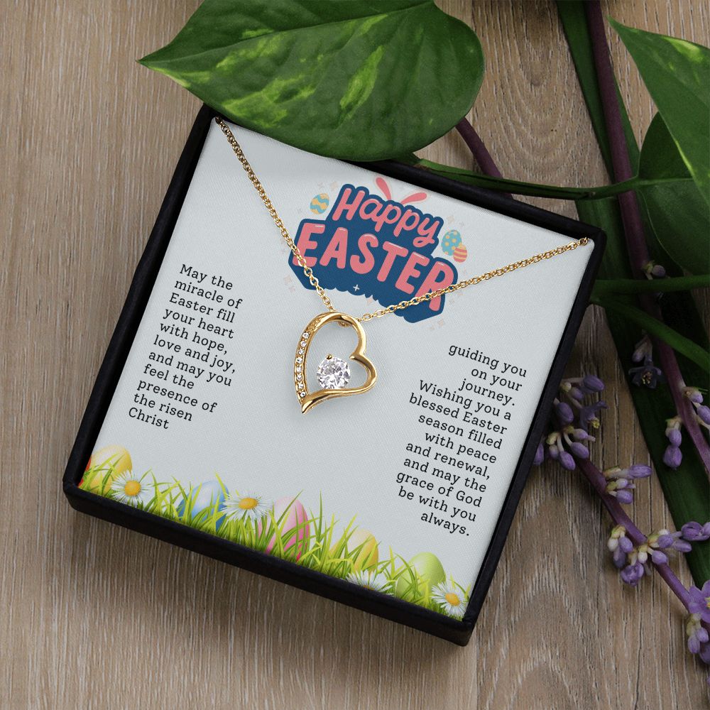 CARDWELRYJewelryHappy Easter, May The Miracle of Easter CardWelry Necklace Gift