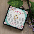 CardWelry Mom Mother's Day Gift, Sparkling Crystals and Heartfelt Message: The Ultimate Mother's Day Gift Jewelry
