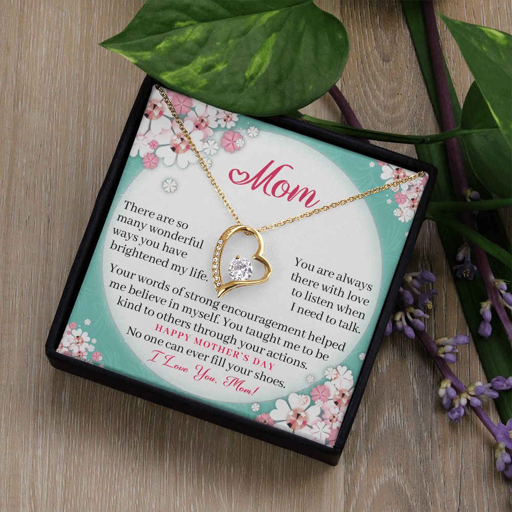 CardWelry Mom Mother's Day Gift, Sparkling Crystals and Heartfelt Message: The Ultimate Mother's Day Gift Jewelry