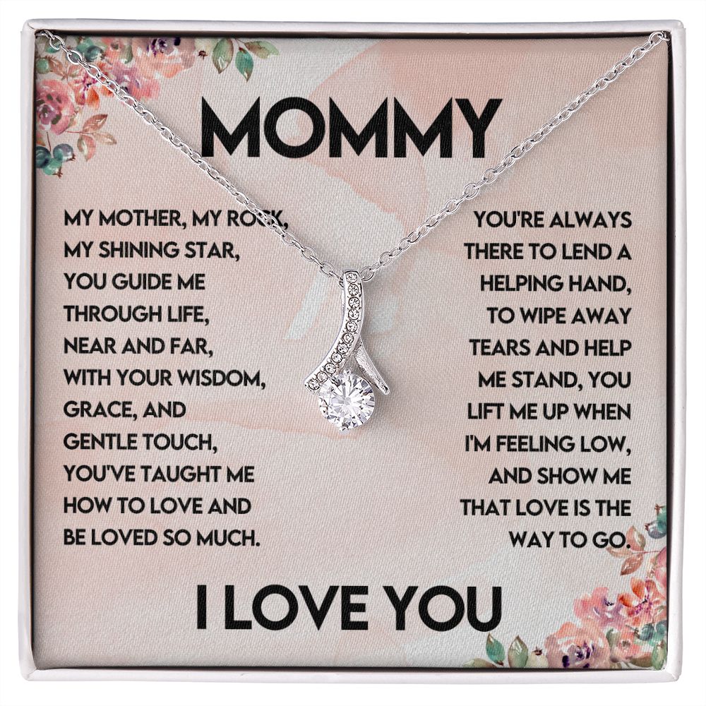 CARDWELRYJewelryMommy, My Mother, My Rock, My Shinning Star Alluring Beauty CardWelry Gift