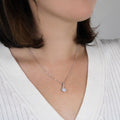 CardWelry Necklace To My Girlfriend on our Anniversary, Alluring Beauty Necklace 1 Year Anniversary Gift from Boyfriend Jewelry