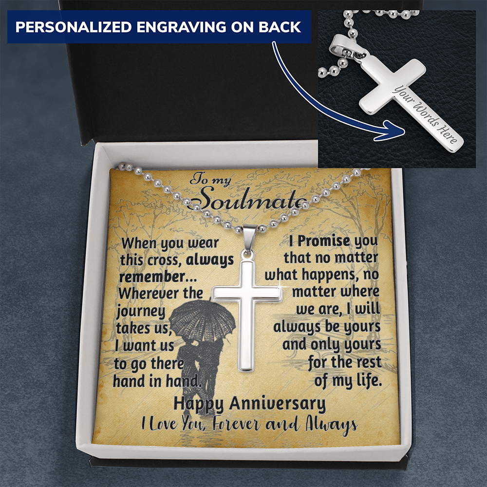CardWelry Promise Necklace for Him, Anniversary Gift for Boyfriend Promise Gift For Him, Promise Jewelry, Boyfriend Necklace, Sentimental Gift Jewelry