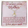 CARDWELRYJewelryTi The Most Loving Mother, This Necklace Alluring Beauty CardWelry Gift