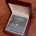 CARDWELRYJewelryTo My Amazing Daughter, I am Beyond Proud, Forever Love Necklace
