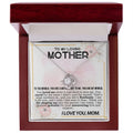 CARDWELRYJewelryTo My Loving Mother, You Are My World Love Knot CardWelry Gift