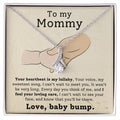 CARDWELRYJewelryTo My Mommy, Your Heartbeat Is My Lullaby Alluring Beauty CardWelry Gift