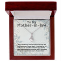 CARDWELRYJewelryTo My Mother-In-Law, for your Kindness and Love Alluring Beauty CardWelry Gift