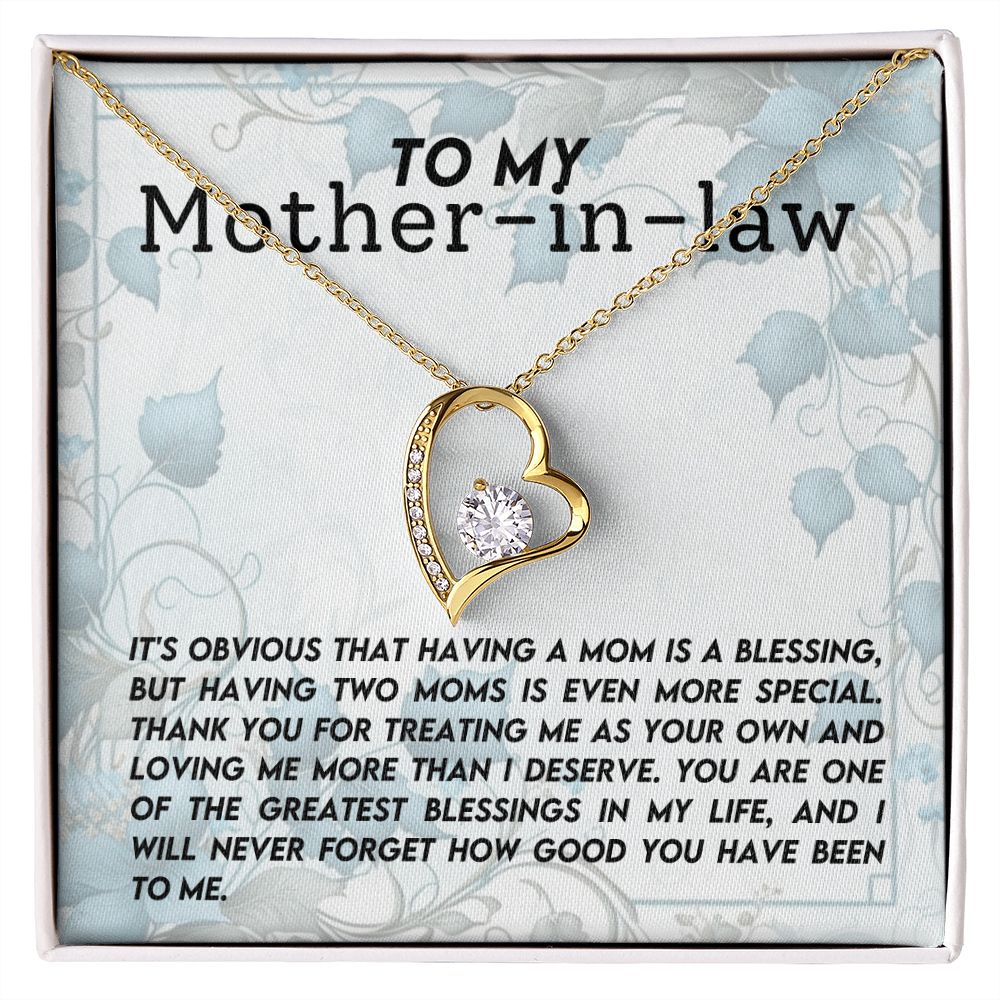 CARDWELRYJewelryTo My Mother-In-Law, Your One Of the Greatest In My Life, Necklace Gift