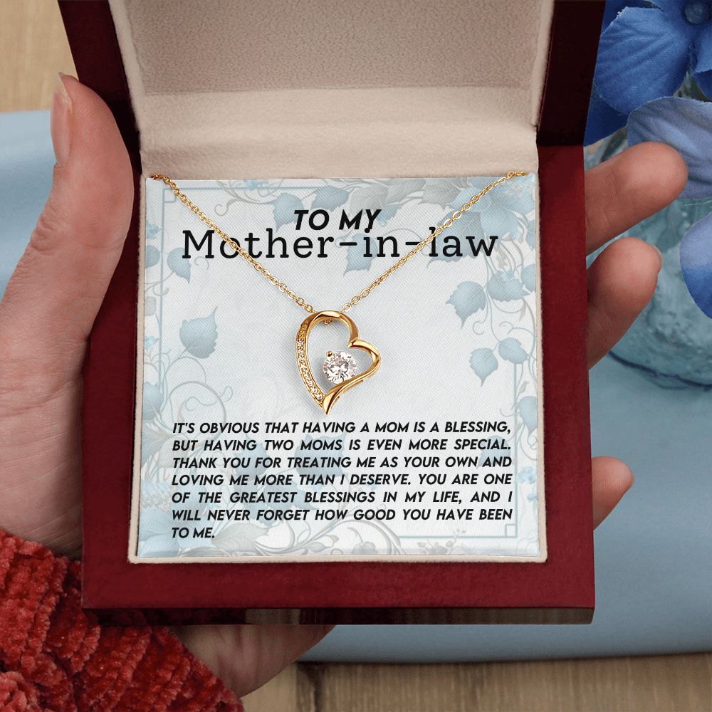 CARDWELRYJewelryTo My Mother-In-Law, Your One Of the Greatest In My Life, Necklace Gift
