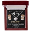 CARDWELRYJewelryto The Most Caffeinated Mom, Let's Be Honest Love Knot CardWelry Gift